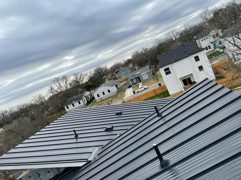 Standing seam metal roof panels with vents for Skylight Repair in Pequea